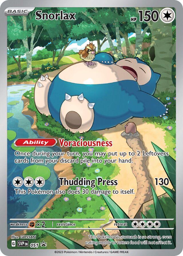 Snorlax SVP 51 (Sealed)