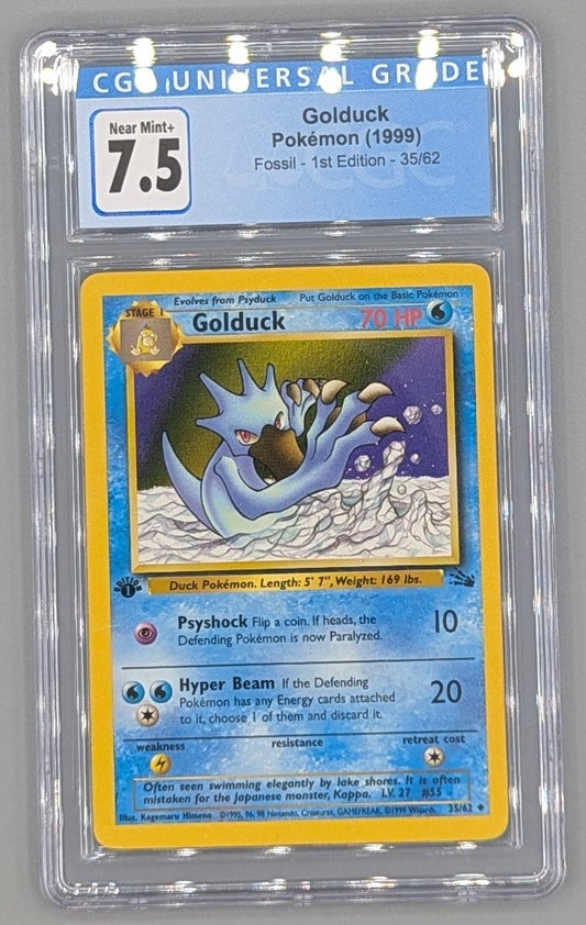 Golduck 35/62 1st Edition CGC 7.5