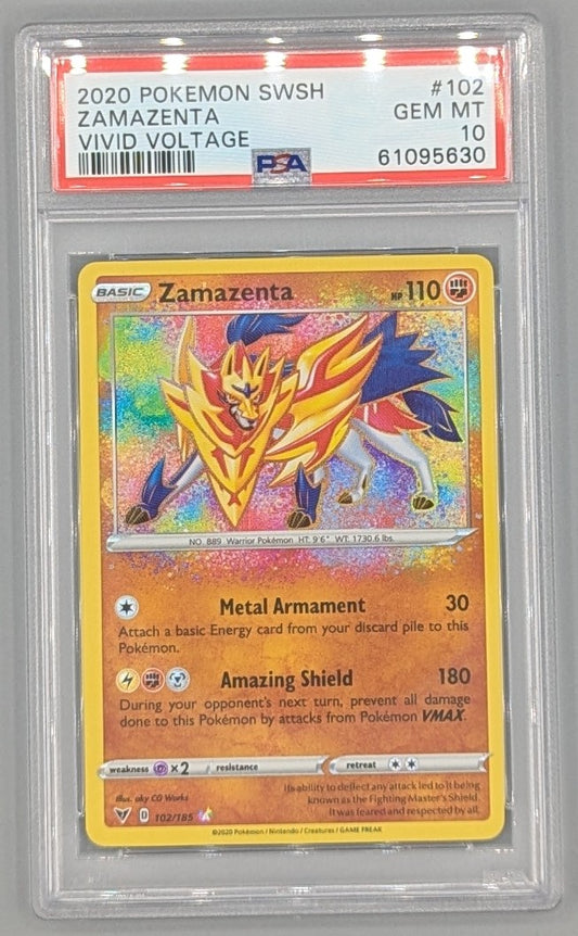 Zamazenta 102/185 PSA 10