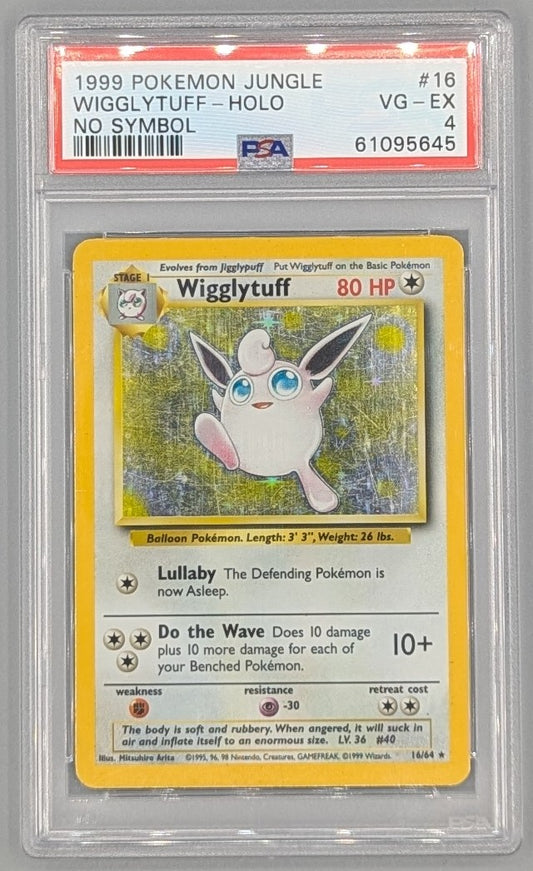 Wigglytuff 16 PSA 4