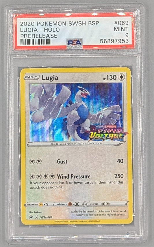 Lugia SWSH069 Promo PSA 9