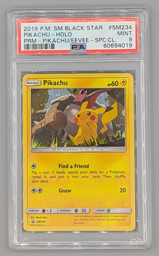 Pikachu SM234 PSA 9