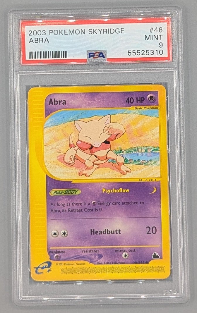 Abra 46/144 PSA 9