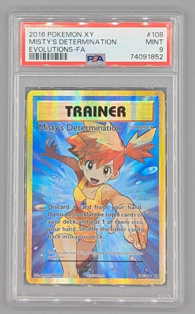 Misty's Determination 108/108 PSA 9