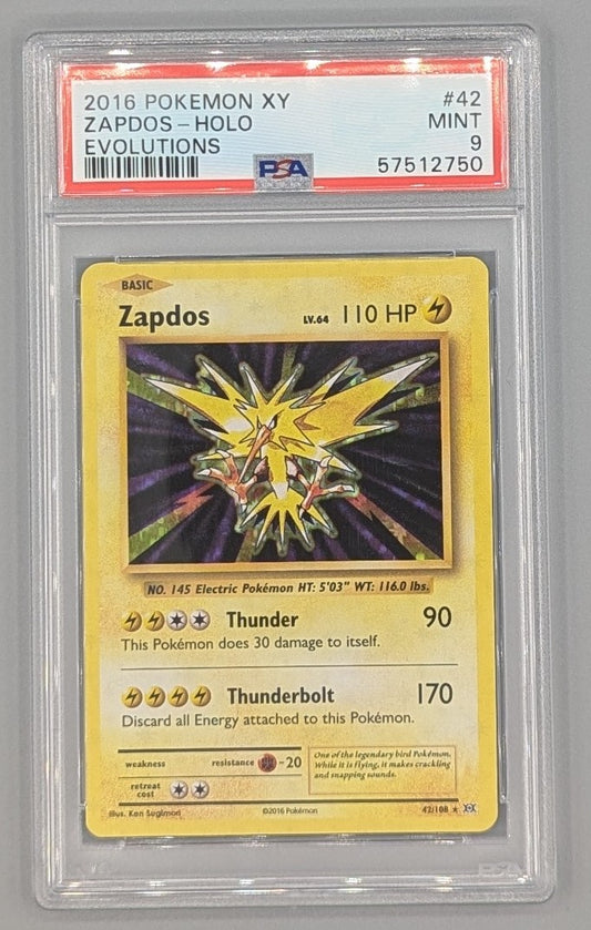 Zapdos 042/108 PSA 9