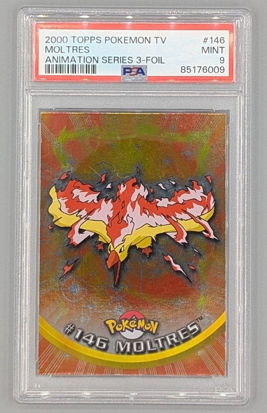 Moltres Foil 146 PSA 9