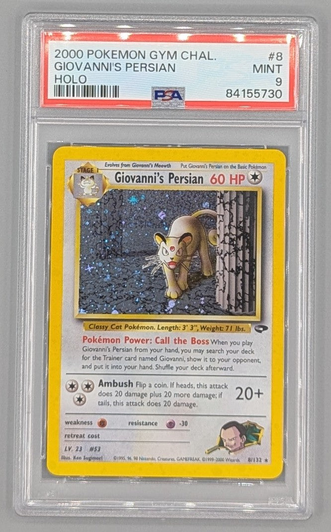 Giovanni's Persian 8/132 PSA 9