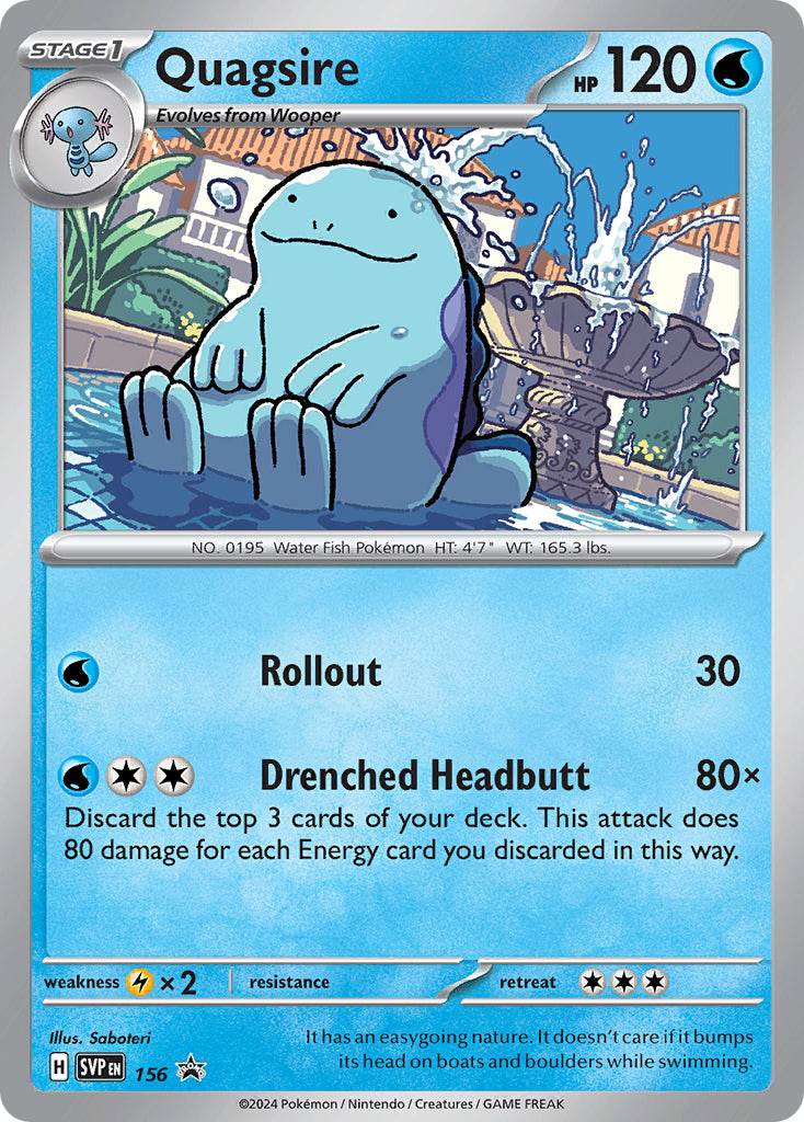 Quagsire SVP 156